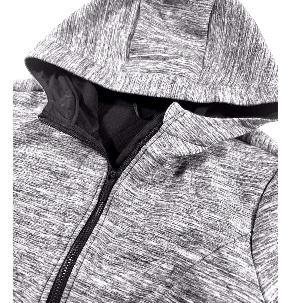 Lululemon Pick your path Full Zip Hoodie Jacket Gray Black